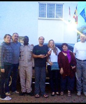 Az AHU önkéntes orvosai a kampalai Magyar Házba látogattak