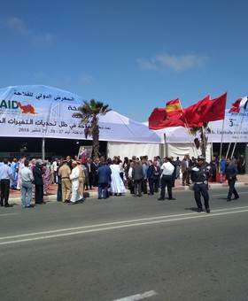 HTCC  AT THE 3 AGRICULTURAL EXHIBITION IN DAKHLA