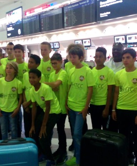 A Future Stars ifjúsági focicsapata megérkezett Barcelonába a Copa Sant Vicenc  tornára.